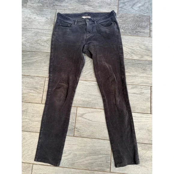 Sundance Corduroy Pants size 2 Womens Gray Skinny Jeans Stretch Womens Stretch - Picture 6 of 12